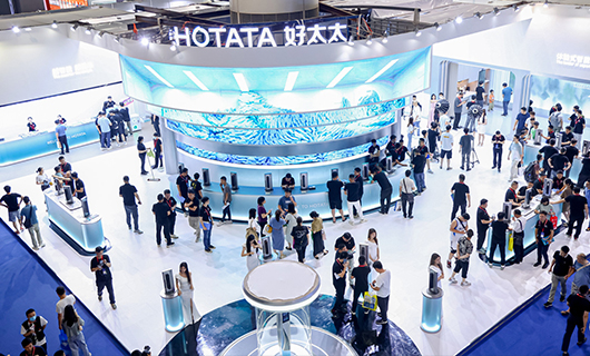 好太太展館現(xiàn)場直擊|描繪一片科技之海，廣州建博會首日燃爆全場！